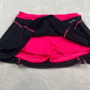 C9 Champion Duo Dry Womens XL Black Neon Pink Athletic Tennis Golf Skort 14-16